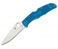 Couteau de poche à cran d’arrêt Spyderco Endura 4 C10FPBL Bleu