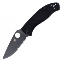 Couteau de poche pliant Spyderco Tenacious C122GBBKPS Noir