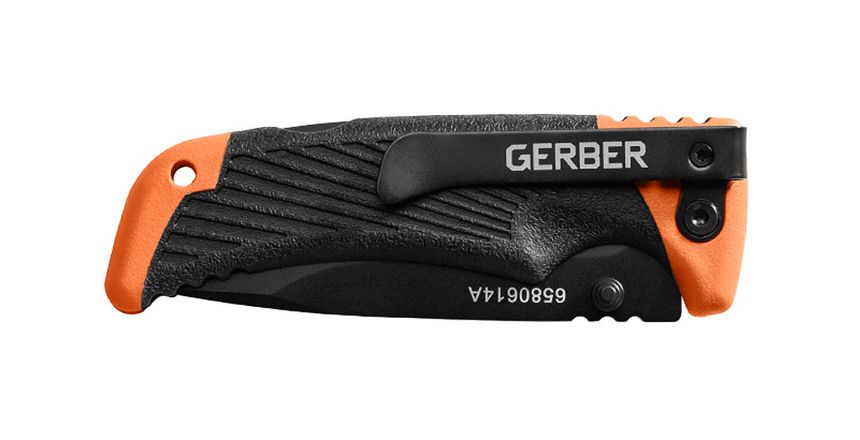 Extrêmement compact : le couteau à lame pliante Gerber Bear Grylls Scout Black ne mesure que 10 centimètres une fois replié