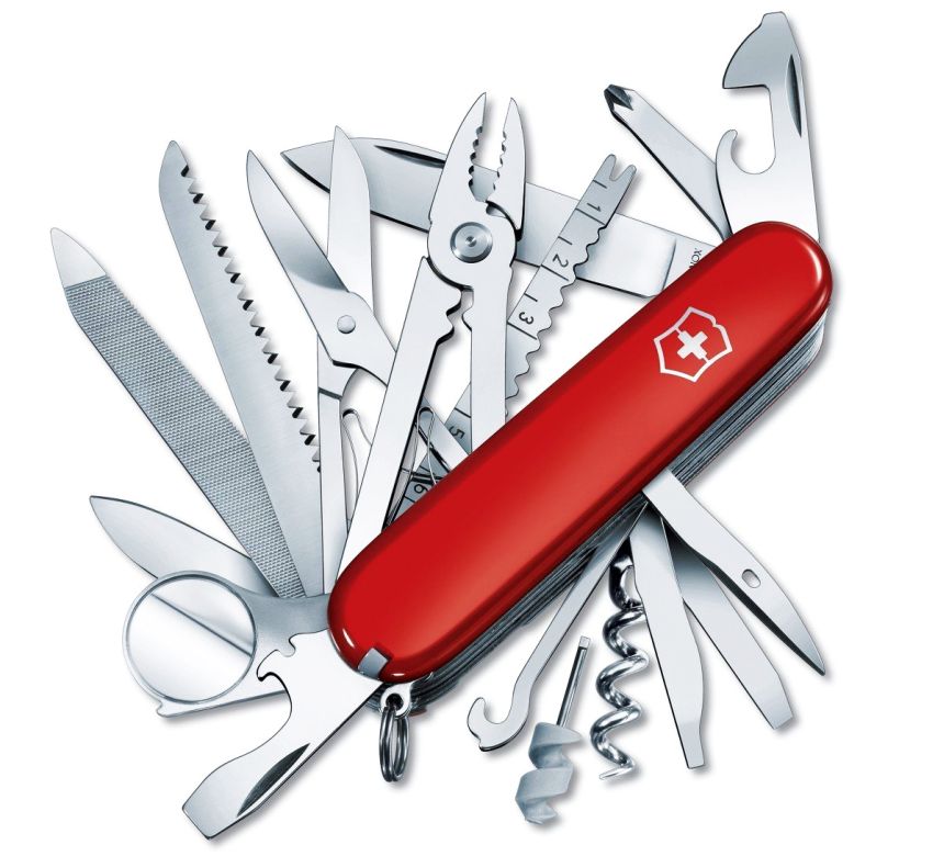 Couteau suisse multifonction Victorinox Swiss Champ avec 33 fonctions