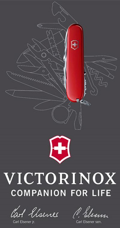 Couteaux Victorinox, une marque suisse authentique qui se distingue par la richesse de son histoire et de ses traditions, une grande importance à l’aspect pratique, l'innovation et la qualité.